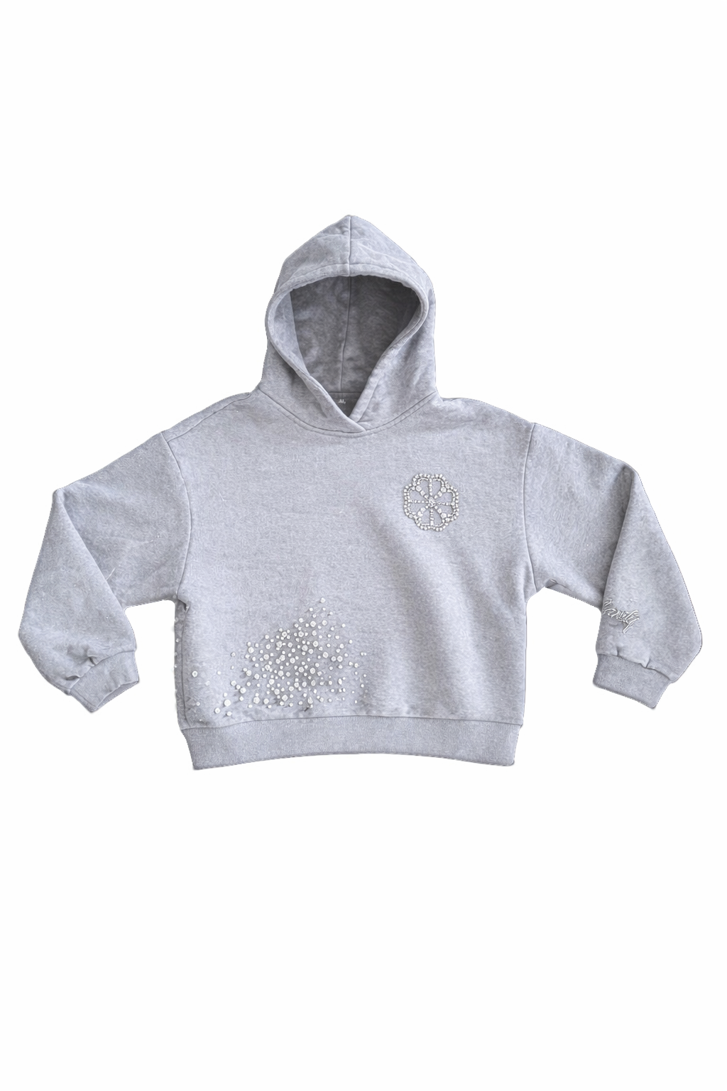 PEARL HOODIE GREY